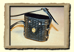 Geometric stamped binocular case