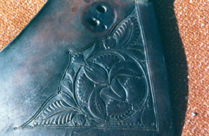 Fig 1. F. A. Meanea carved panel