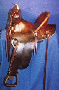 Fig 6. Restored Mueller #610 saddle