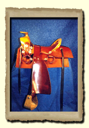 Historic reproduction 1860-65 saddle